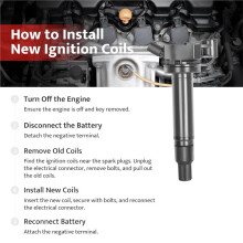 UF267 90919-02234 C-528 Ignition Coil Pack & Spark Plugs for RX300 RX330 ES300 RX400h 1999-2008
