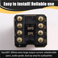 1PCS OPA2891 200mA Current Fever Dual Op Amp Electroacoustic Device, 2891