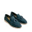 Willtoo Women's Leather Loafers Dark Green 3