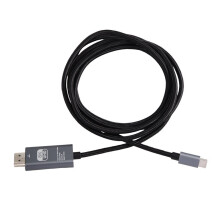 8K 60Hz USB C to -Compatible Adapter Type C Cable HDTV Converter Cable for for Phone Laptop PC 2m