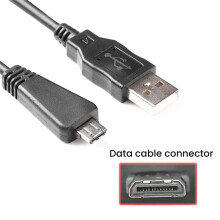 VMC-MD3 USB Cable for DSC-W570 DSC-W580 DSC-WX9 WX10 WX30 T99 T110 W350 DSC-TX66 TX20-T99 T100D HX100V Camera 1.5m
