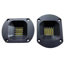 2pcs ABT-Alloy Heil Tweeter 74Mm -Cut Hifi Audiophile Air Motion Ribbon 8Ω 15W High-End Audio Loudspeaker Speaker