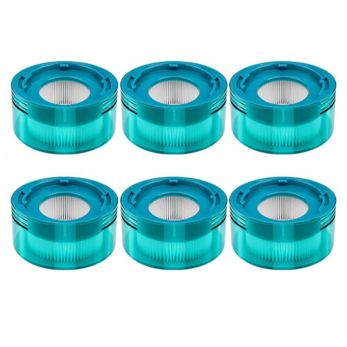 6pcs Filter Compatible Compatible with  V10 Konical / Compatible with  V10 Optic Vacuum Cleaner Accessories Replacement 1