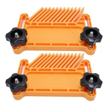 2 Pcs Featherboard, Abs Nylon Stability Featherboard Woodworking Tools Easy to Install Featherboards for Table Saw