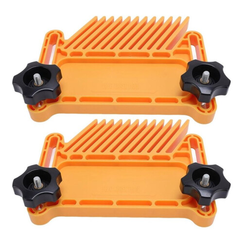 2 Pcs Featherboard, Abs Nylon Stability Featherboard Woodworking Tools Easy to Install Featherboards for Table Saw