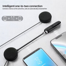 Motorcycle Helmet Headset 5.3 Wireless Handsfree Call Kit Stereo for Rider Riding Music Player Moto Earphone