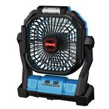 Oplaadbare Campingventilator met 4 Windsnelheden Hangende Plafondventilator met Lichten Campingventilator Multifunctionele Hangende Ventilatoren