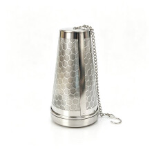 Coladores de Té para Té Suelto Infusor de Té de Malla Extra Fina 316 Acero Inoxidable y Tapa Roscada Delgada Actualizada