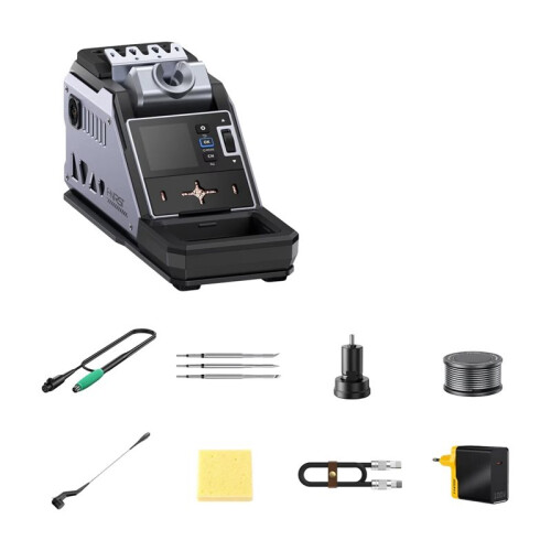 DWS-P2-F210 100W Portable Heating Tool PD Type-C Rechargeable 100-450C Digital Workshop Device EU Plug 1
