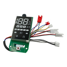 E-Scooter Dashboard Display Compatible with 6 Turn Signal Instrument Panel Screen Display Circuit Board Replace Accessories