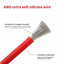 50A Stekkerconnector Naar O-Terminal 50cm voor Ande-Kabel 12AWG Oplaadstekker Batterij Oplaadstekker voor Elektrische Auto