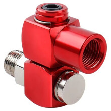 1/4" NPT-Anschluss, 360 Drehbarer Luftschlauchanschluss, Heimluftrohr-Schnittstelle, Zubehör für Luftkompressoren, Rohrschnittstelle