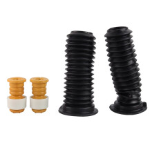 54034-4BA0A, 540344BA0A Bottes avec Butée de Rebond, Kit de Réparation de Couvercle de Poussière D'Amortisseur Avant en Caoutchouc pour