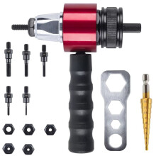 M3 M4 M5 M6 M8 Remachadora Eléctrica Adaptador para Remachadora Herramienta de Remachado de Industrial Profesional