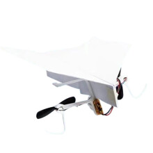 Electric DIY Paper Airplane Kit with Powerful Motors Long Flight
