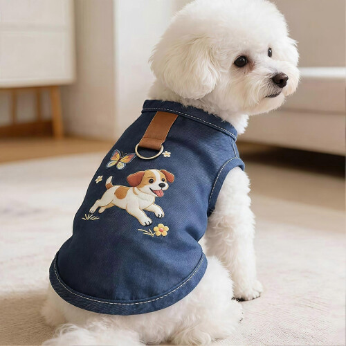 (S Paw) Summer Dog Tee Skin Friendly Quick Dry for Beach Hiking 1
