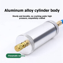Inyector de Tinte para Aire Acondicionado de 2 Oz, Herramienta de Inyección de Aceite para Refrigerante R12, R134A y R22, Tubo de Llenado de Tinte.
