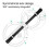 (Blue-white) Finger Pen Spinning Mod Weighted Ball Flying Gaming Pen 3