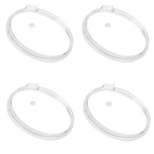 Water Pressure Gauge Lens Replacement 4Pc 80mm