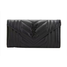 Women's Caviar Cowhide Envelope Clutch, Large Capacity Chain Shoulder & Crossbody Bag