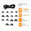 USB C to  Fast Charging Cable Type C to Laptop Fast Charging Adapter PD100W Trigger Cable with 14  Adapter 8