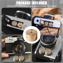 2X PX640 Batterijconverteradapter voor Filmcamera'S, Koper HM-N