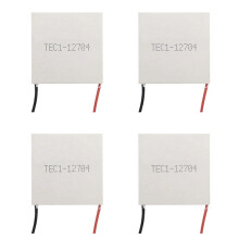 4X TEC1-12704 Thermoelectric Cooler Peltier 30mmx30mm TEC1 12704 Elements Module 12V4A Cooling Peltier