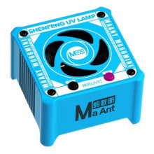 MAANT M066 2 in 1 UV Curing Light Lamp with Cooling Fans Tools Kit for Phone Motherboard IC PCB Welding Repair Smoke Exhaust Set