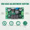 4-Pack LM2596S - Buck Converter with LED Voltmeter Display, Adjustable Step Down 4-40V to 1.25-37V 4