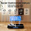 Digital Bathroom Scale 396 lbs LCD KG/LB Switch Extra-Wide 5