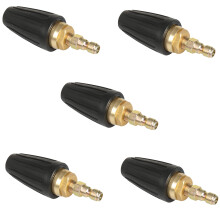 5X Universal Pressure Washer Turbo Nozzle for High Pressure Outlet Fitting Rotary for Discharge Water 3000 Psi