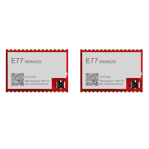 2X E77-900M22S LoRaWAN Wireless Module EU868/US915/AU915 ARM Long Distance Transmission Wireless Module