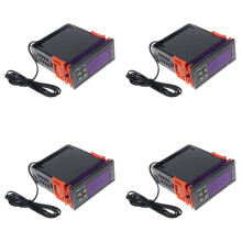 4X LED Digitale Temperatuurregelaar STC-1000 AC 110-220V 10A Relais Thermoregulator Thermostaat voor Verwarming Vriezer Koelkast