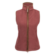 JACK PYKE Ladies Sherpa Fleece Gilet Burnt Copper Medium