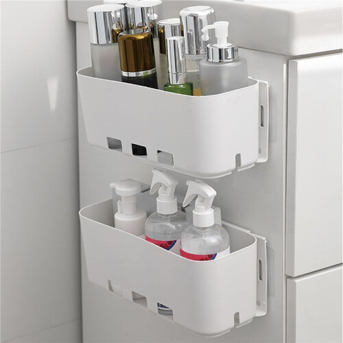 4 OnE Pull-Out Closet Shelf, Kitchen Pull-Out Closet Basket Organizer, Pull-Out Drawers, Storage Basket