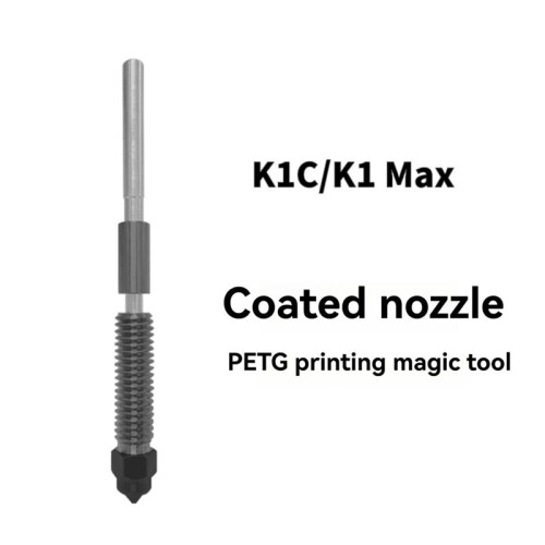 2pcs for  K1C/K1 Max Quick-Swap Nozzle 0.4mm Nozzle for  3 V3  Coating Nozzle 3D Printer Accessories 2