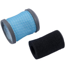 Filtre D'Échappement D'Aspirateur avec Éponge Lavable, Filtration Supplémentaire, Original pour Aspirateurs à Balai pour H-Free 100