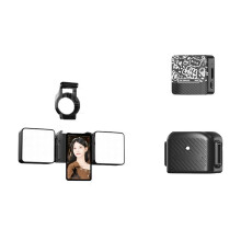 Magnetic Fill Light for Osmo Pocket 4/3 Gimbal Camera Bracket Brightness 3 Color Temperature 3D Lighting Vlog LED