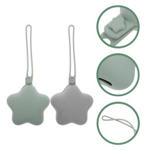 Silicone Pacifier Holder Case 2PCS