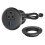 Grommet de Energia Recessado de 2 Polegadas para Mesa, Carregamento USB-C de 20W, Tomada de Energia Embutida para Mesa de Sala de Conferência com 1