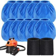 VRC2 Stoffilters voor Vacmaster 1.5-3.2 Gallon Nat/Droog Stofzuigers voor Armor All 1.5 & 2.5 Gallon Winkelstofzuiger AA155 AA255