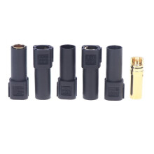 5 Stuks 3 cm Metaal + Kunststof Amass XT150 6 mm Kogelconnector Adapterstekkerset Vrouwelijk 130A Hoge Stroomsterkte Vrouwelijk