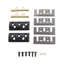 3-1/4" Houtbewerkingsbladen Elektrische Schaafmachine Klemmen Hardmetaal Kit voor voor Cirkelvormige Schaafmachine D26676 D2677K DCP580B
