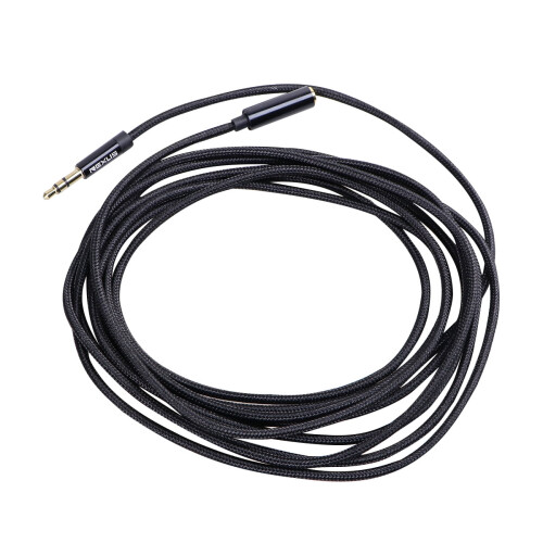 ROSENICE 3.5mm Stereo Audio Extension Cable Black 4ft
