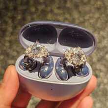 Rhinestone Clip-on Earbud Accessories Zirconia Decorative