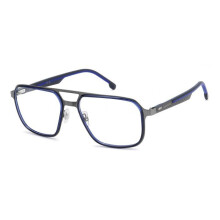 Óculos de Grau Carrera CARRERA 8936 57/17/133.8 Metal azul mate em rutenio escuro Molduras MASCULINO CARRERA 8936