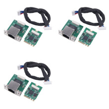 3X M.2 A+E 2,5GbE I226-V Ethernet-Adapter Multi-Gig 2,5G/1G/100M NGFF 2230 Industrielle Steuerungsserver-Netzwerkkarte