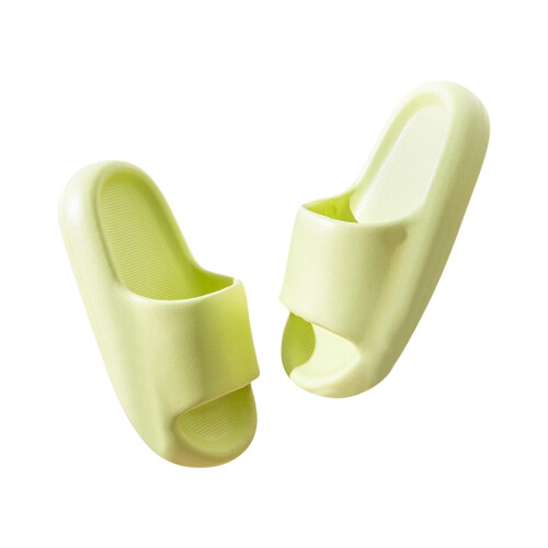 Cloud Slides for Kids Non-Slip Beach Pool Slippers Green