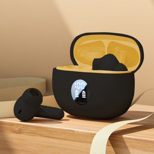 Wireless Bluetooth Earbuds with Noise Cancellation, 60H