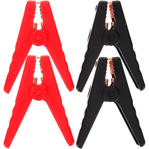 Jumper Cable Clamp Battery Accessory 4 pcs